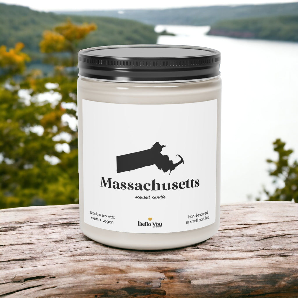 Massachusetts - State Scented Candle - hello-you-candles