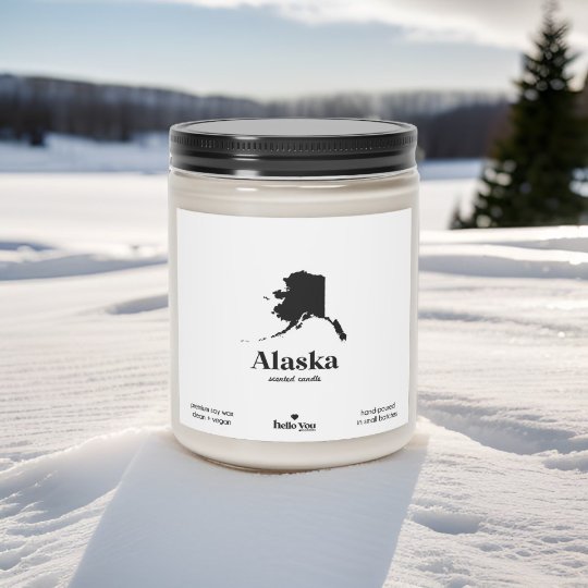 Alaska - State Scented Candle - hello-you-candles