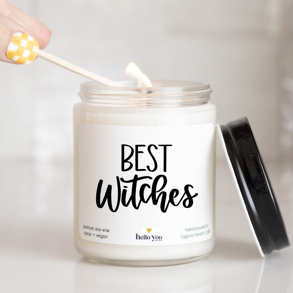 Best Witches - Halloween Candle - hello-you-candles