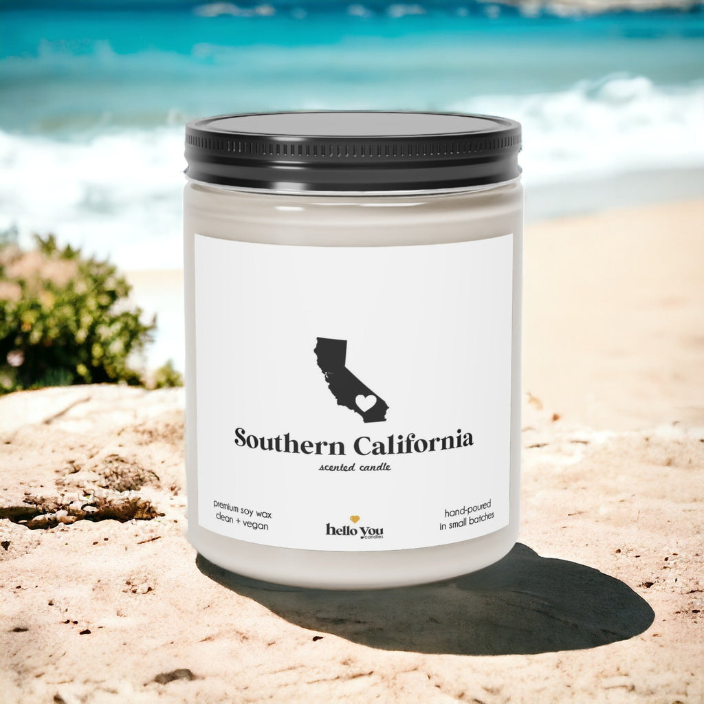 California - Southern - State Scented Candle - hello-you-candles