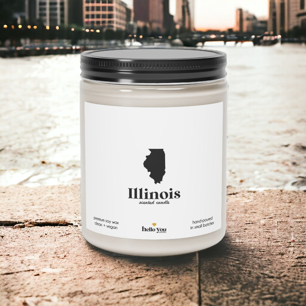 Illinois - State Scented Candle - hello-you-candles