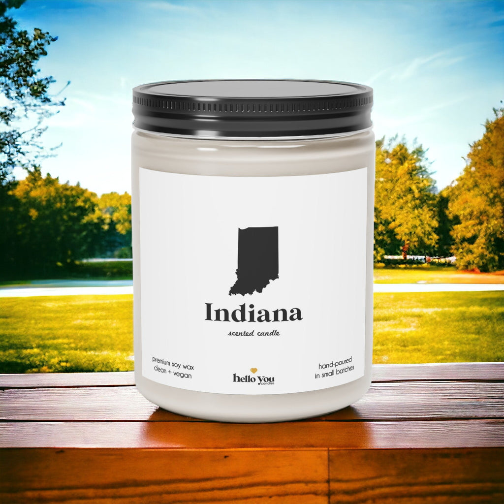 Indiana - State Scented Candle - hello-you-candles