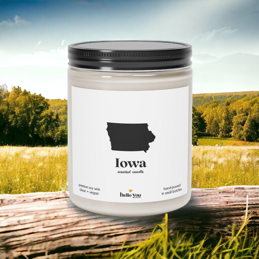 Iowa - State Scented Candle - hello-you-candles