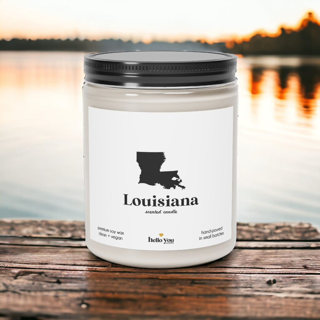 Louisiana - State Scented Candle - hello-you-candles