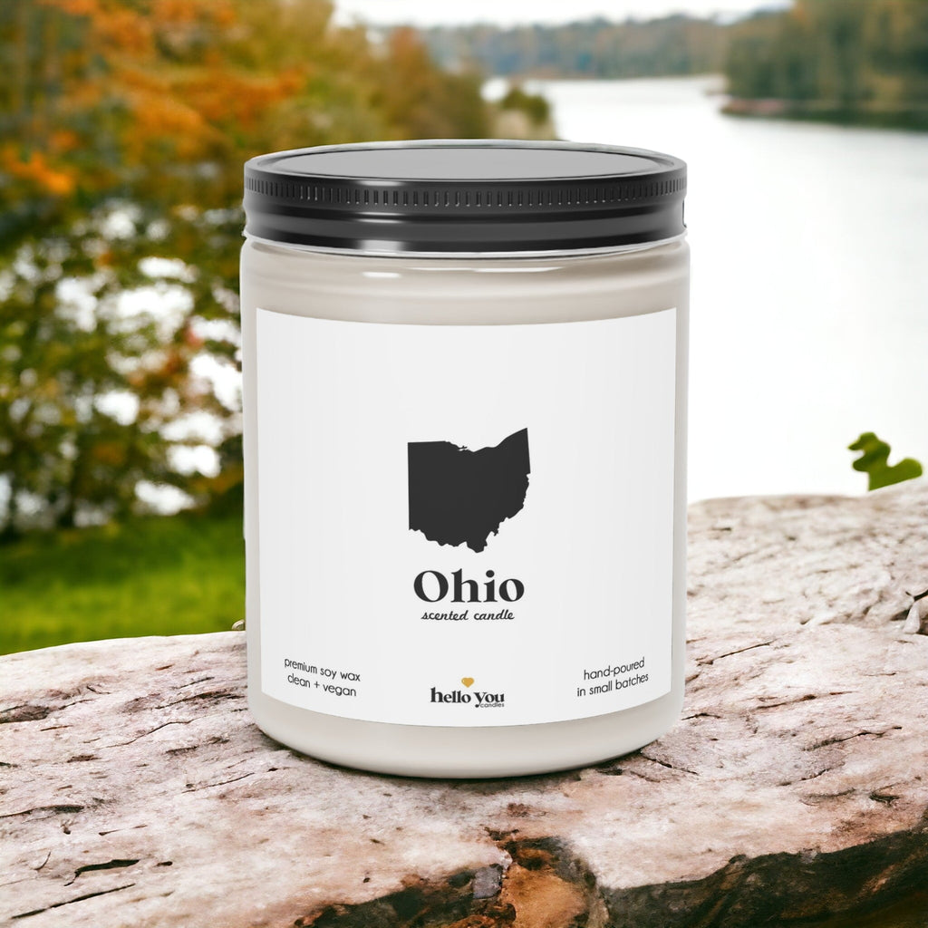 Ohio - State Scented Candle - hello-you-candles