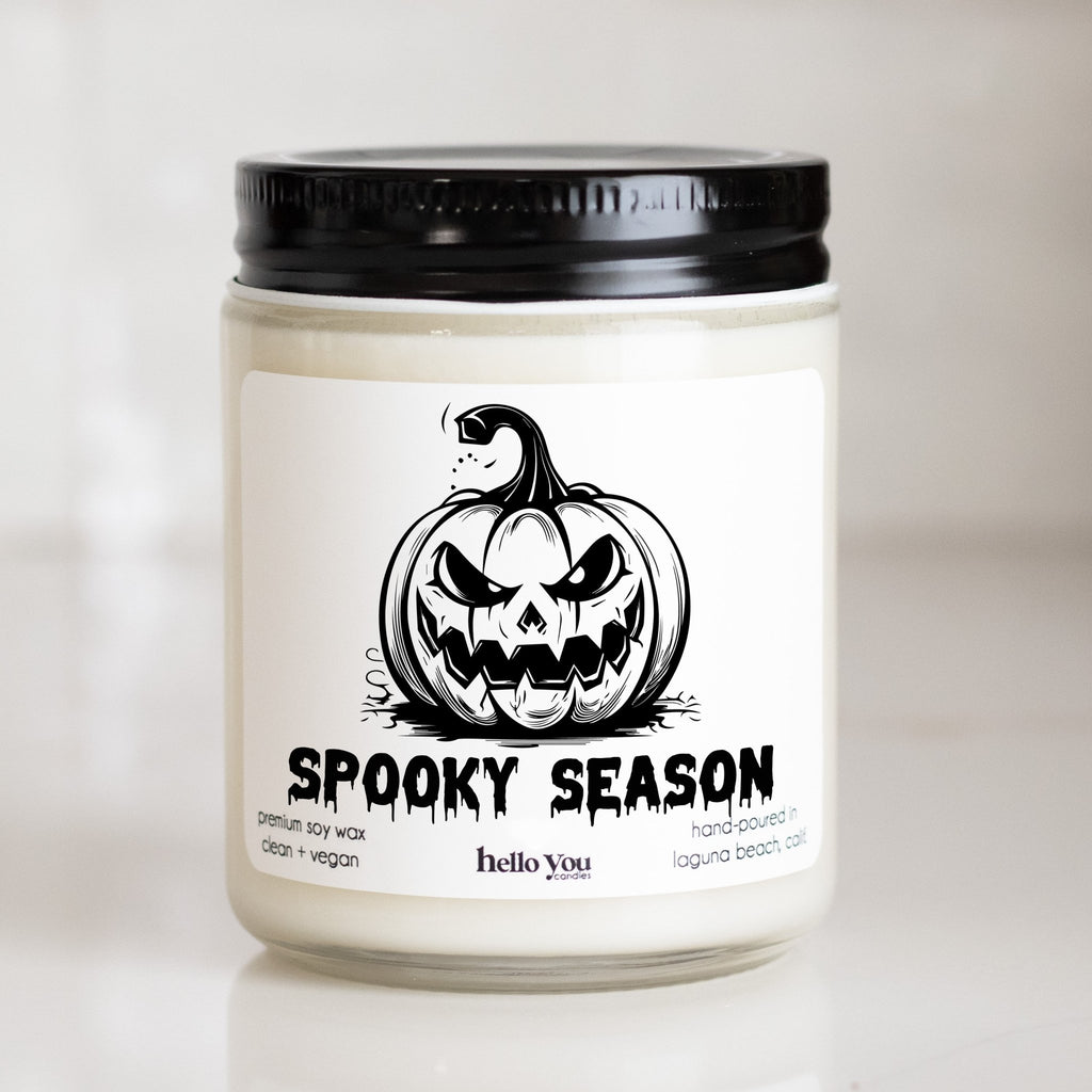 Spooky Season - Halloween Candle - hello-you-candles
