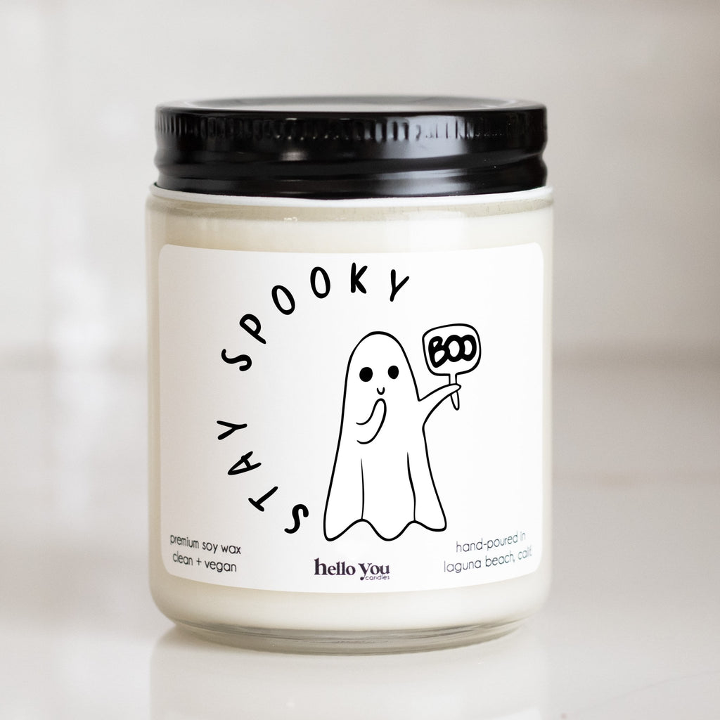 Stay Spooky - Halloween Candle - hello-you-candles